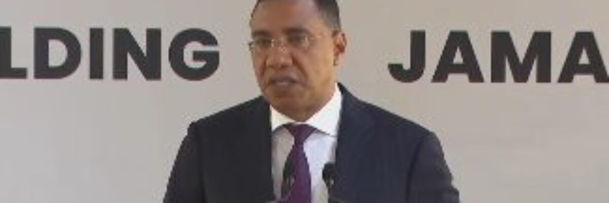 Holness says Jamaica’s agriculture has not reached its full potential