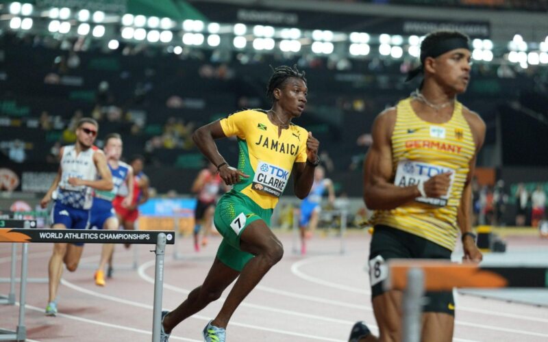 Roshawn  Clarke  among three  finalists for  World  Athletics 2023 men’s rising star award