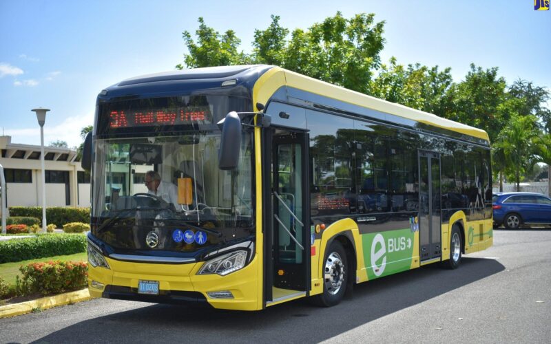 Six natural gas buses to be rolled out by JUTC by month-end