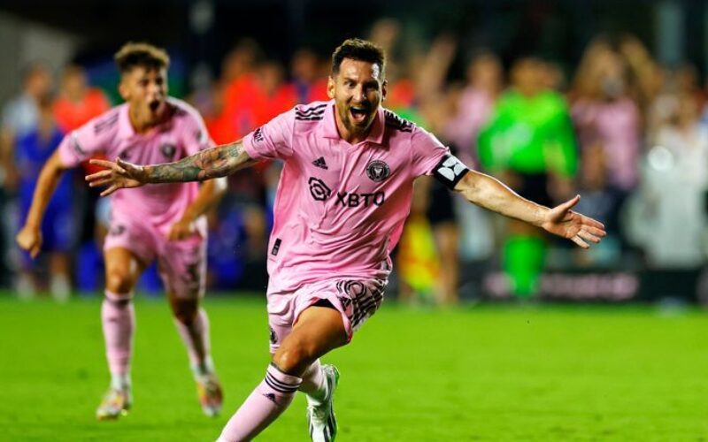 Lionel Messi scores magnificent freekick in Inter Miami’s 2-1 win in MLS League Cup