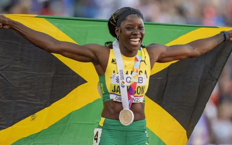 Shericka Jackson short-listed for 2023 Female Athlete of the year award