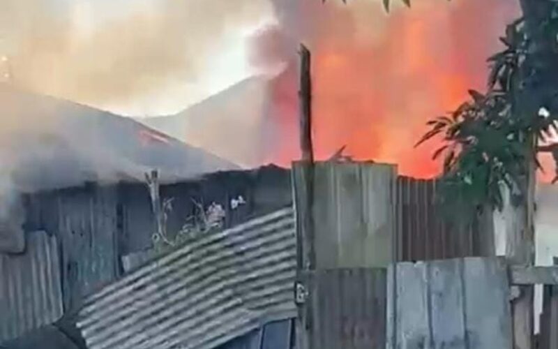 Family in Spalding, Clarendon counts losses after fire destroyed home this morning